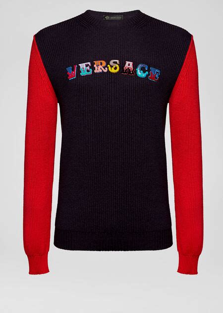 versace winterjas heren|versace knitwear for men.